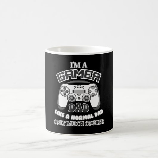 Mug Jeu Gamer Console Papa Daddy Idée cadeau (Centre)