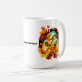 Mug Jeu Halloween, Contrôleur Citrouille, Orange Green (Devant droit)