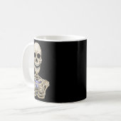 Mug Jeu Halloween Skeleton Gamer Controller (Devant gauche)