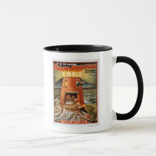 Mug Jeu heureux de phare et de Jonas de voyou