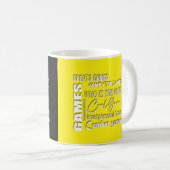 Mug Jeu informatique du joueur (Devant droit)