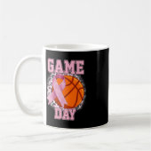 Mug Jeu Jour du cancer du sein sensibilisation Basketb (Gauche)
