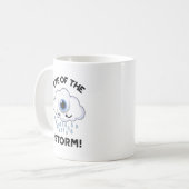 Mug Jeu Météo Drôle De L'Oeil De La Tempête (Devant gauche)