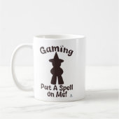 Mug Jeu Mets Spell Sur Moi Saison Éffrayante sorcière  (Gauche)