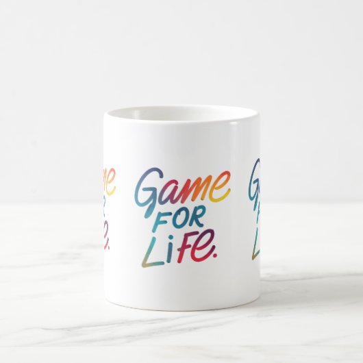 Mug Jeu pour la vie (Centre)