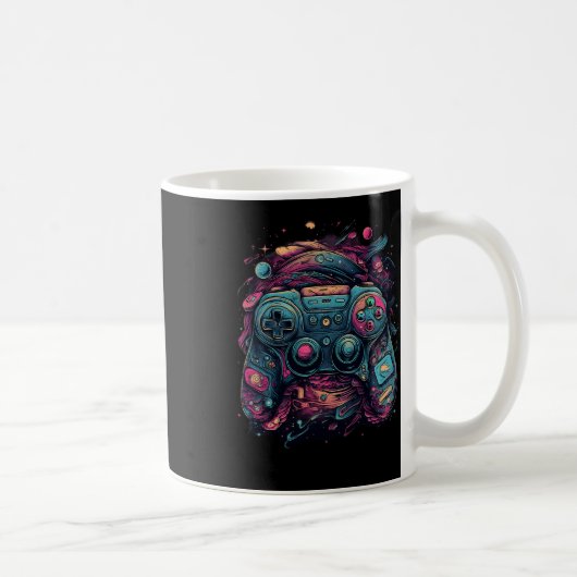 Mug Jeu Rave Gamer Nerd Pc Gamer Abstrait Graphics (Droite)