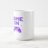 Mug Jeu Rétro Gamer Neon Pixel Art (Centre)