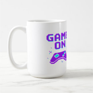 Mug Jeu Rétro Gamer Neon Pixel Art