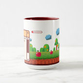 Mug Jeu Retro Pixel Personnalisé (Centre)