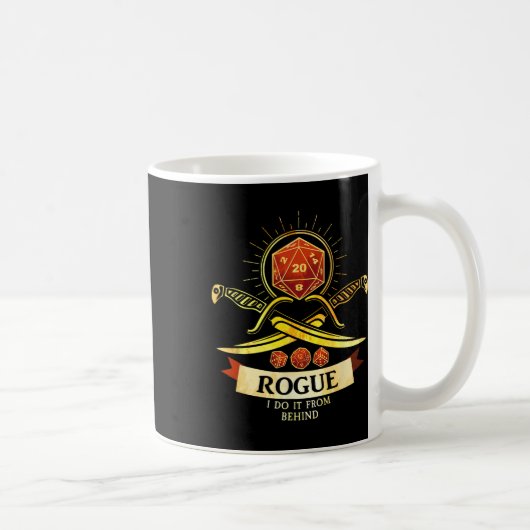 Mug Jeu Rpg Fantastique Rogue Cl  (Droite)