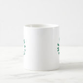 Mug Jeu Set Match Monogramme Vert Tennis (Centre)