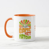 Mug JEU SET MATCHA Fun Latte Boisson (Gauche)