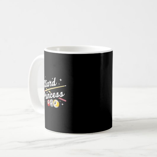 Mug Jeu Snooker Billard Princess Pool Joueurs Billia (Devant gauche)
