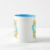 Mug Jeu sur circuit numérique (Centre)