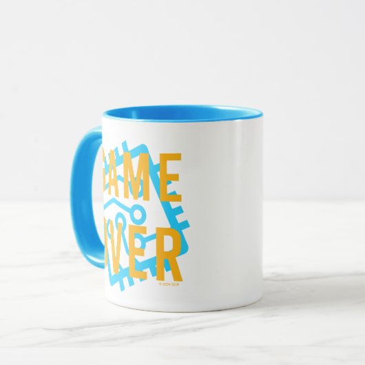 Mug Jeu sur circuit numérique (Devant gauche)