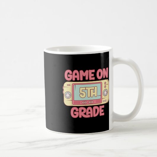 Mug Jeu Sur Le Cool De 5E Année Vidéo Jeu Ck To School (Droite)