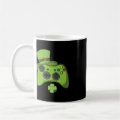 Mug Jeu vidéo amusant Console Jour de la Saint Patrick (Gauche)