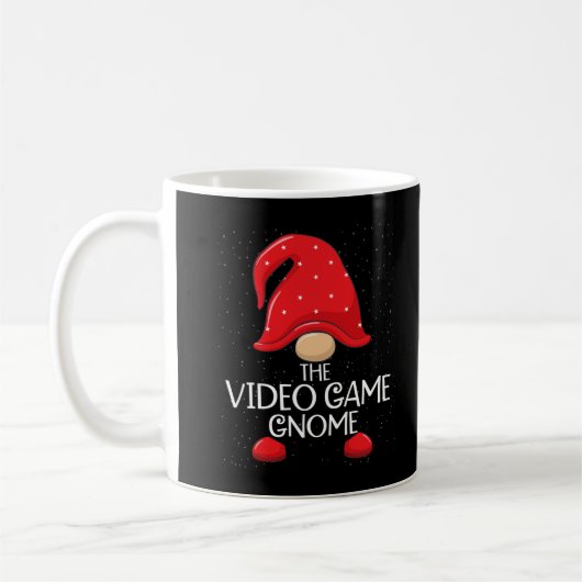 Mug Jeu vidéo Gnome Matching Famille Groupe Noël P (Gauche)