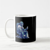 Mug Jeu Zombie Halloween Costume Jeu vidéo jeu C (Gauche)
