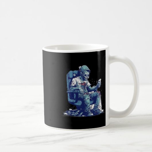 Mug Jeu Zombie Halloween Costume Jeu vidéo jeu C (Droite)