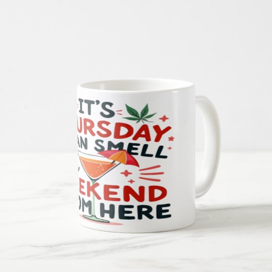 Mug jeudi (Devant droit)