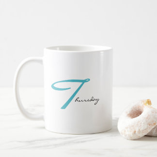 Mug Jeudi de gratitude Affirmation esthétique
