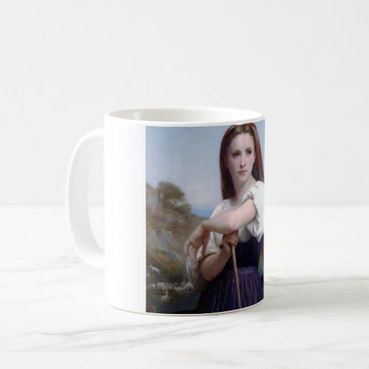 Mug Jeune Bergère, Bouguereau (Devant gauche)