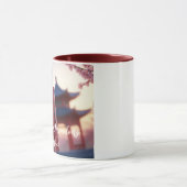 Mug Jeune Cheongsam Beauté Poster pour le Nouvel An ch (Centre)