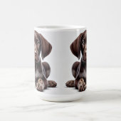 Mug Jeune chien pointer allemand (Centre)
