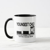 Mug Jeune de trois plaisanteries (Gauche)