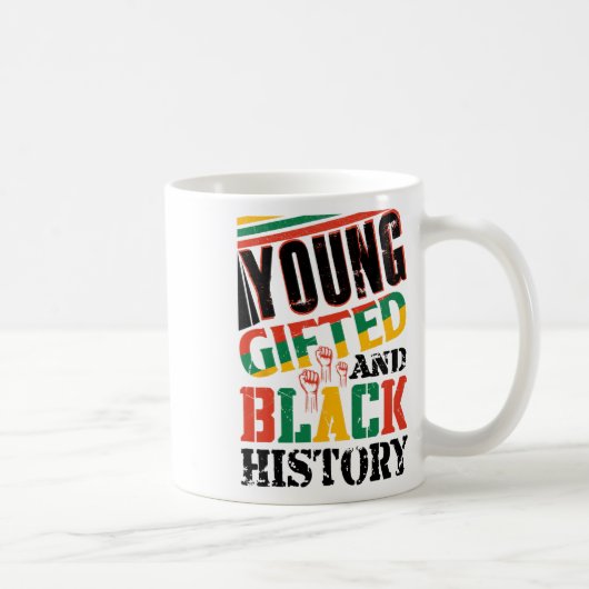 Mug Jeune doué et histoire des Noirs (Droite)