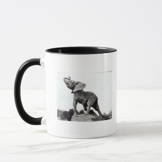 Mug Jeune éléphant attrapé dans un piège (Gauche)