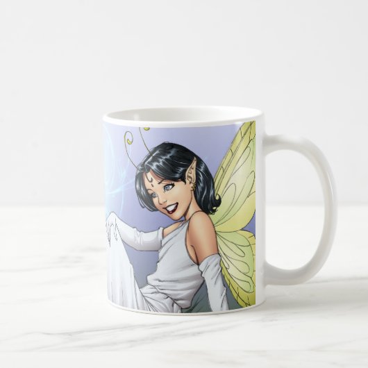 Mug Jeune fée magique d'Elf par Al Rio (Droite)