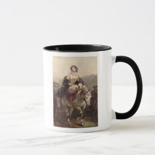 Mug Jeune femme sur un cheval
