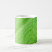 Mug jeune feuille de bananier vert brillant (Centre)