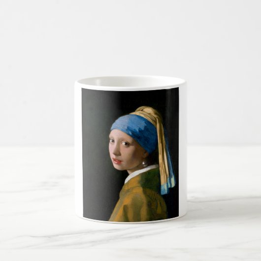 Mug Jeune fille à oreille perle, Johannes Vermeer, 166 (Centre)