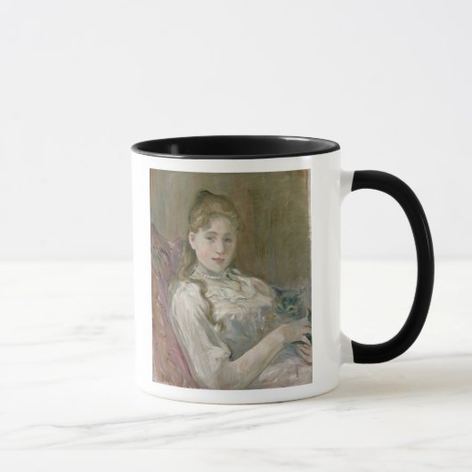 Mug Jeune fille avec le chat, 1892 (Droite)