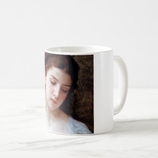 Mug Jeune fille, Bouguereau (Devant droit)