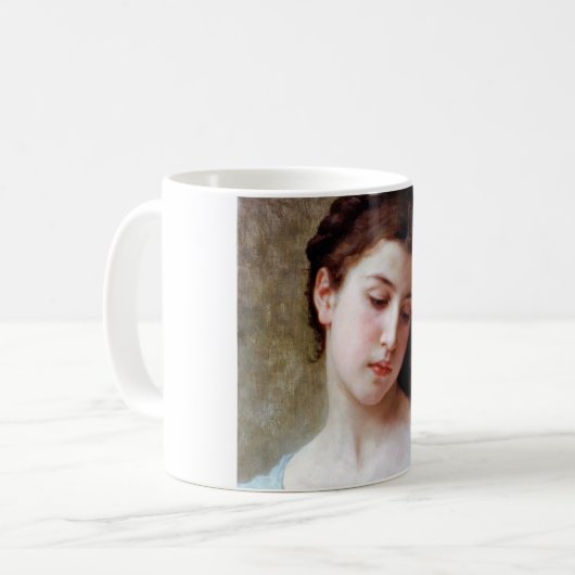 Mug Jeune fille, Bouguereau (Devant gauche)