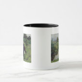 Mug Jeune fille dans les domaines, (Centre)