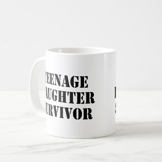 Mug Jeune fille Survivant (Devant gauche)