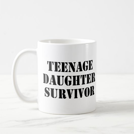Mug Jeune fille Survivant (Gauche)