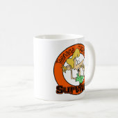Mug Jeune fille Survivant (Devant droit)