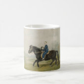 Mug Jeune garçon faisant l'équation d'un poney (par Pe (Centre)