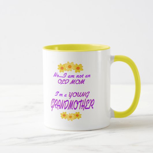 Mug Jeune grand-mère (Droite)