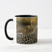 Mug Jeune guépard câlinant sa mère (Gauche)