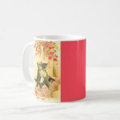 Mug jeune mariée de kitten (Devant gauche)