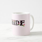 Mug JEUNE MARIÉE de tulipe (Devant droit)