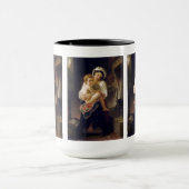 Mug Jeune Mère Regardant Son Enfant (Centre)
