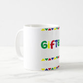 Mug jeune talentueux et noir (Devant gauche)